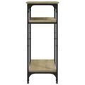 vidaXL Bočný stolík dub sonoma 40x30x75 cm spracované drevo