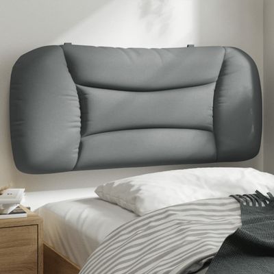 vidaXL Vankúš na čelo postele Hvar bledosivý 80 cm látka