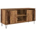 vidaXL TV skrinka 104 x 35 x 50 cm Staré drevo Kompozitné drevo