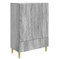 vidaXL Servírovacia skriňa Sivý Sonoma 66 x 34,5 x 95 cm