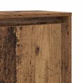 vidaXL Servírovacia skriňa Staré drevo 97 x 29 x 75 cm