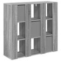 vidaXL Servírovacia skriňa Sivý Sonoma 88,5 x 29 x 84,5 cm