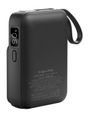Indukčná nabíjačka powerbanka 10000mAh KRUGER &amp; MATZ KM0913-B, s podporou MagSafe, kábel, čierna Indukčná nabíjačka powerbanka 10000mAh KRUGER & MATZ KM0913-B, s podporou MagSafe, kabel, čierna