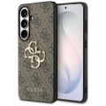 Puzdro Guess case 4G Big Metal Logo pre Samsung Galaxy S26 hnedá