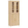 vidaXL Vysoká skrinka dub sonoma 69,5x34x180 cm spracované drevo