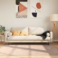 vidaXL Behúň MARSA Piesková 120 x 170 cm Polyester a PVC