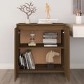 vidaXL Komoda hnedý dub 70x41x75 cm spracované drevo