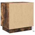 vidaXL Nočný stolík 2 ks Dymová dub 50 x 34,5 x 50 cm Kompozitné drevo