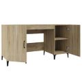 vidaXL Stôl dub somoma 140x50x75 cm spracované drevo