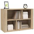vidaXL Komoda dub sonoma 80x30x80 cm spracované drevo