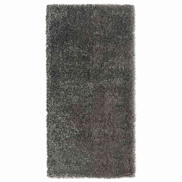 vidaXL Chlaptý koberec s vysokým vlasom antracitový 100x200 cm 50 mm
