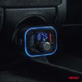 FM vysielač 1×USB-C microSD 12V 24V AMIO-04652