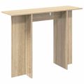 vidaXL Konzolový stôl Dub sonoma 100 x 30 x 75 cm Kompozitné drevo