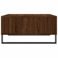 vidaXL Konferenčný stolík hnedý dub 60x60x30 cm kompozitné drevo