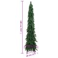 vidaXL Osvetlený umelý vianočný stromček so 100 LED 180 cm