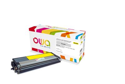 OWA Armor toner kompatibilný s Brother TN-320Y, 1500st, žltá/yellow