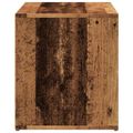 vidaXL Lavica do predsiene 80x40x45 cm Old Wood Engineered Wood