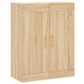 vidaXL Vysoká skrinka dub sonoma 69,5x34x180 cm spracované drevo