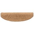 vidaXL Samolepiace schodové rohože 15 ks 80 x 24,5 x 3,5 cm Béžová