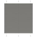 vidaXL plisovaná roleta antracitová 120x100 cm Šírka látky 119,4 cm