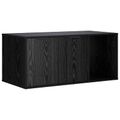 vidaXL Nábytok pre mačky Čierny dub 100 x 49 x 45 cm Kompozitné drevo