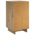 vidaXL Nočný stolík Dub artisan 33,5 x 34,5 x 60 cm Kompozitné drevo