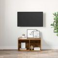 vidaXL Zostava TV skriniek 72 x 35 x 37 cm Hnedá Kompozitné drevo
