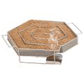 vidaXL Grilovacia udiareň generátor studeného dymu pozinkovaná oceľ
