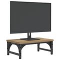 vidaXL Stojan na monitor Dub artisan 37 x 23 x 14 cm Kompozitné drevo