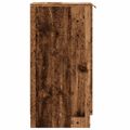 vidaXL Skrinka na topánky Old Wood 29,5x35x70 cm Engineered Wood