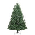 vidaXL Umelý výklopný vianočný stromček so stojanom zelený 240 cm