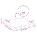 vidaXL Sprchová základná vanička s bodkami 80 x 80 x 4 cm ABS Čierna
