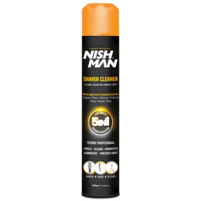 Starostlivosť o čepele 5v1 NISH MAN Shaver cleaner 400 ml