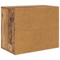 vidaXL Mačka Dom Staré drevo 51 x 30 x 42,5 cm Kompozitné drevo