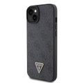Guess puzdro pre iPhone 15 Plus 6,7" GUHCP15MP4TDSCPK čierne hardcase Crossbody 4G Metal Logo