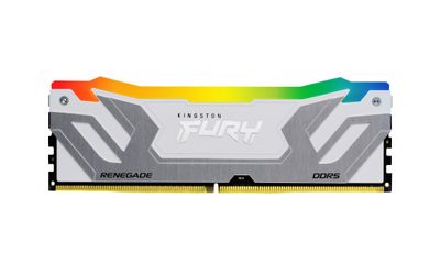 Kingston FURY Renegade/DDR5/24/8000MHz/CL38/1x24GB/RGB/White