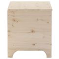 vidaXL Úložný box s vekom RANA 80x49x54 cm borovicový masív