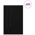 vidaXL Dekoračné panely 50 ks Čierny dub 40 x 60 x 0,27 cm