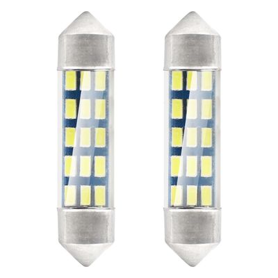 LED STANDARD 3014 15SMD Festoon C5W C10W C3W 39mm White 12V
