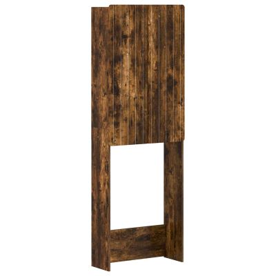vidaXL Toaletná skriňa ZWOLLE Dymový dub 66 x 25,5 x 190 cm