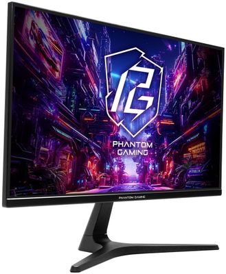Phantom Gaming by Asrock monitor  PG25FFT 24,5"/IPS/1920x1080/180Hz/300cd/m2/1ms/HDMI/DP/speaker LED monitor, herní, 24,5", IPS, 1920×1080, 16:9, 180Hz, 1ms, 300cd/m2, DisplayPort, 2× HDMI, repro, VESA, cerný, energ. trída E