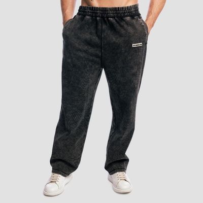 Tepláky Aura Washed Black - GymBeam, veľkosť S