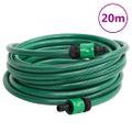 vidaXL Samostatne stojaci zelený navijak na hadicu s 20 m PVC hadicou