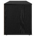 vidaXL TV skrinka 100 x 31,5 x 35 cm Čierny dub Kompozitné drevo