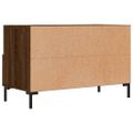 vidaXL TV skrinka hnedý dub 80x36x50 cm spracované drevo