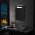 vidaXL Kúpeľňové nástenné zrkadlo s LED osvetlením 60x80 cm