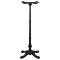 VidaXL Bistro Table Noha Čierna 52x52x108 cm Liatina
