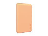 PanzerGlass CARE Apple MagSafe RFID CardHolder broskyňové puzdro na platobné karty