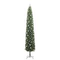 vidaXL Umelý vianočný stromček Zelená 300 cm PVC, oceľ a plast