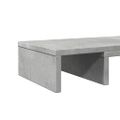 vidaXL Stojan na monitor betónovosivý 60x24x10,5 cm kompozitné drevo
